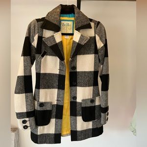 Billabong XS wool pea coat